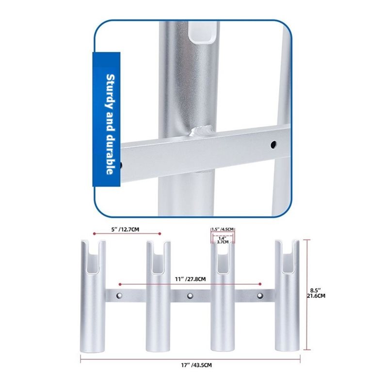 CGDS-Fishing Rod Holder Wall-M - Fishing Kayak Cart ulasan dan harga