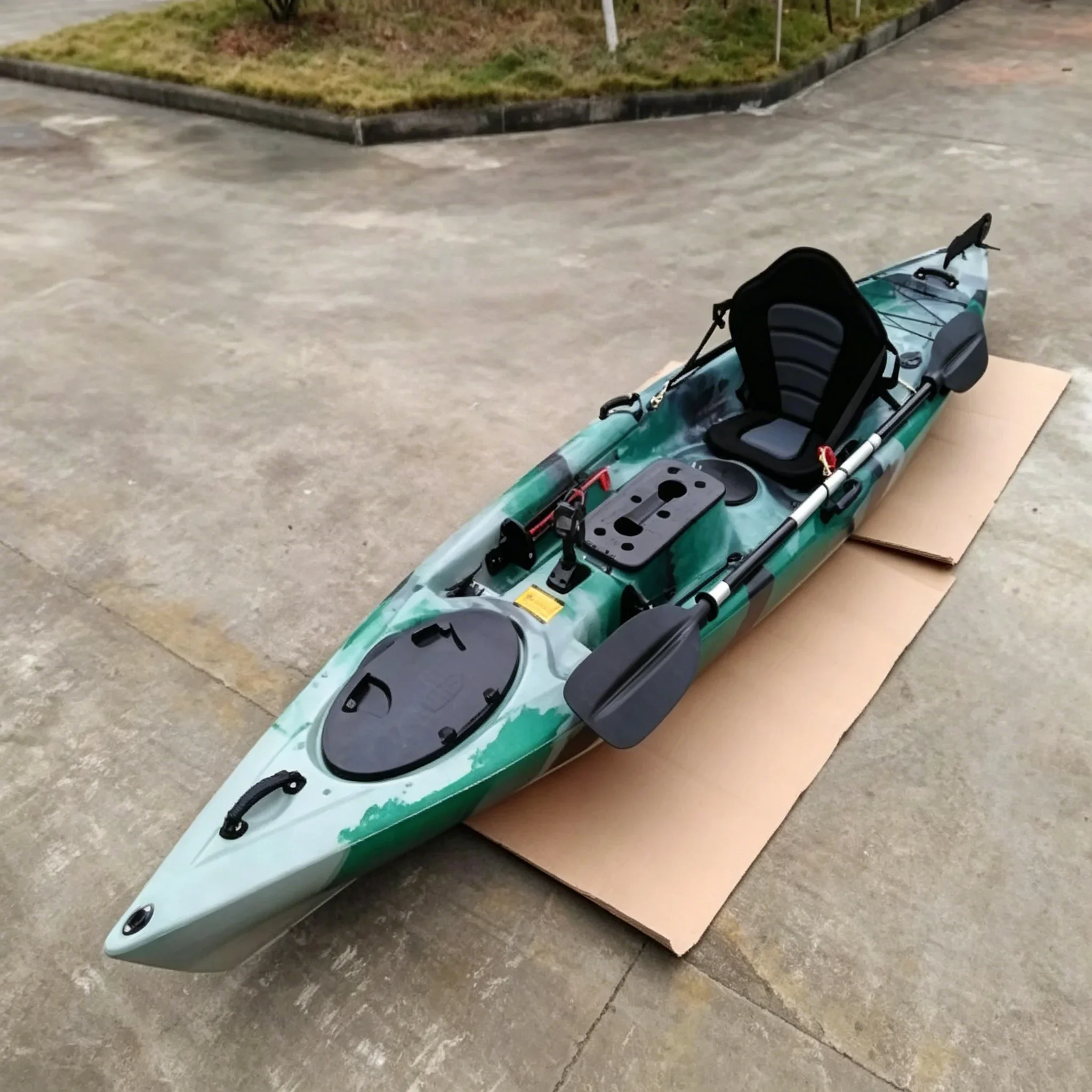 Single Person Polyethylene Ped - Fishing Kayak Rod Holder ulasan dan harga